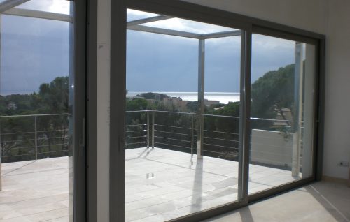 puertas correderas pvc