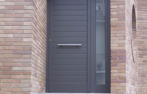 Puerta exterior de pvc